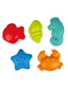 Moldes de Arena Criaturas del Mar Hape | Juguetes de Playa +18 Meses 2