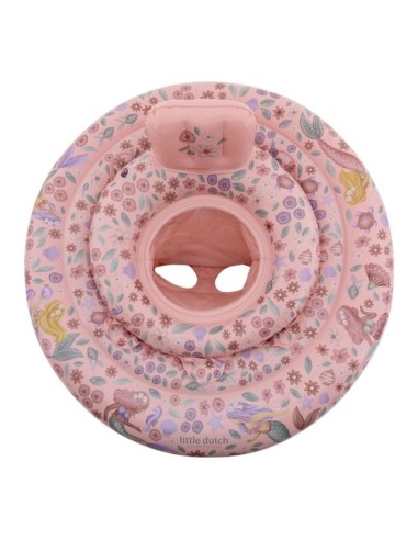 Flotador bebé sirenas rosa 6-12 m Little dutch