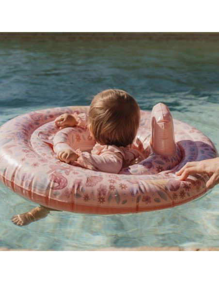 Flotador bebé sirenas rosa 6-12 m Little dutch