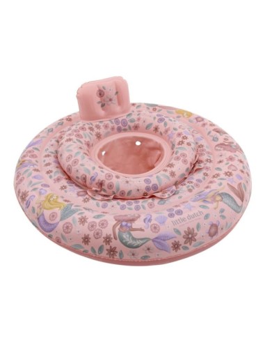 Flotador bebé sirenas rosa 6-12 m Little dutch