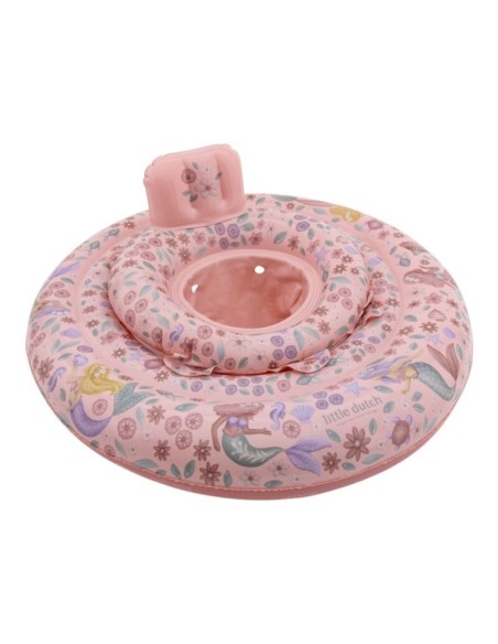 Flotador bebé sirenas rosa 6-12 m Little dutch