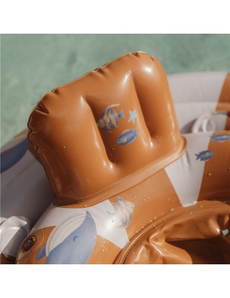 Flotador bebé océano ballenas 6-12 m Little dutch