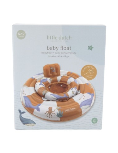 Flotador bebé océano ballenas 6-12 m Little dutch
