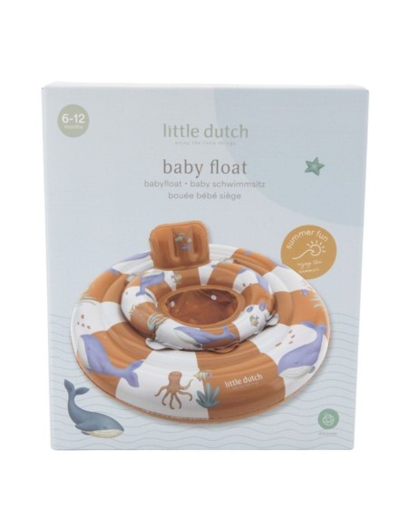 Flotador bebé océano ballenas 6-12 m Little dutch