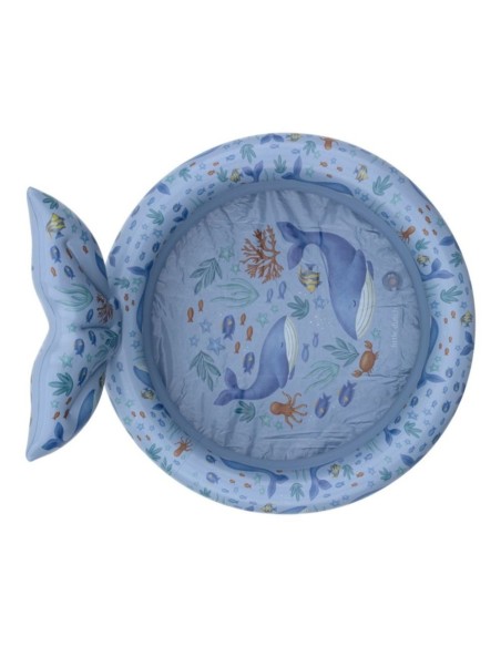 Piscina Infantil de ballena 80 cm +24M Little Dutch
