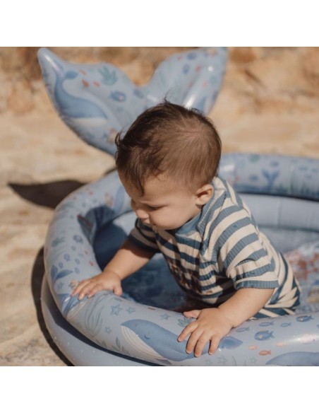 Piscina Infantil de ballena 80 cm +24M Little Dutch