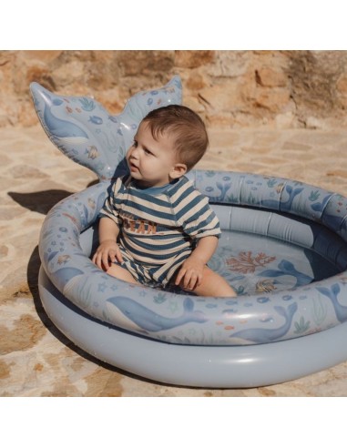 Piscina Infantil de ballena 80 cm +24M Little Dutch