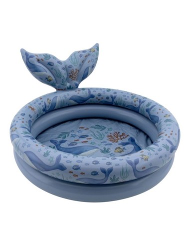 Piscina Infantil de ballena 80 cm +24M Little Dutch