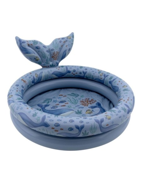 Piscina Infantil de ballena 80 cm +24M Little Dutch