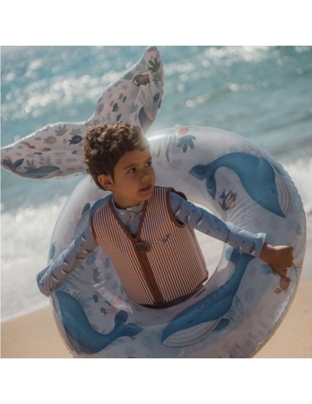 Flotador Cola Ballena 91 cm Little Dutch Ocean World +3A