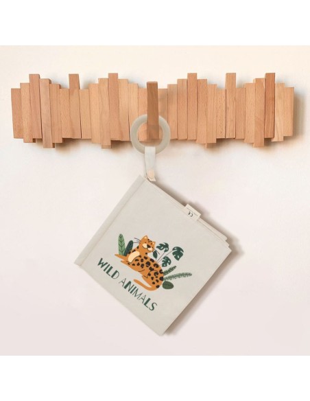 Libro de Tela y Texturas Wild Animals Olmitos +0 Meses