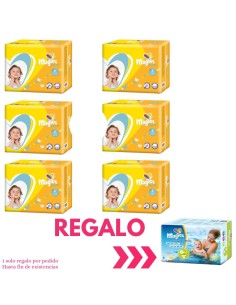 Pack Pañales Talla 6 216uds – Magics EasySoft