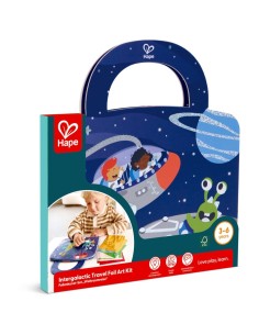 Kit arte foil intergalactico 3 años+ Hape