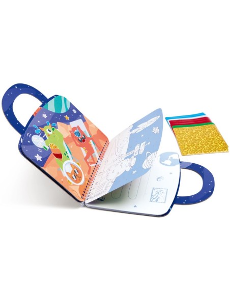 Kit arte foil encantado Hape 3 años+