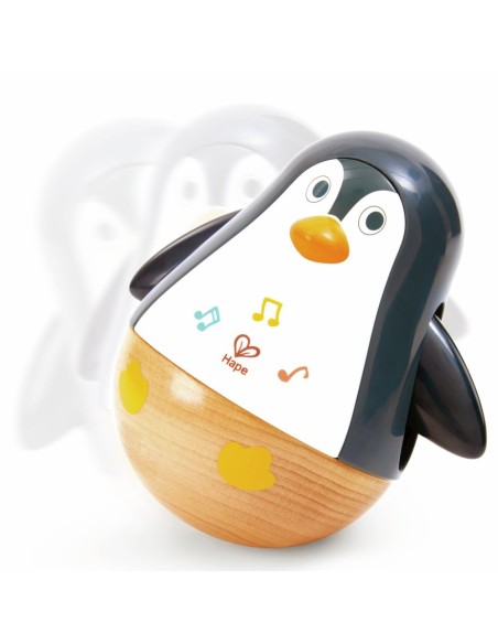 Familia de Pingüinos Hape 6M+ | Juguete sensorial bebé