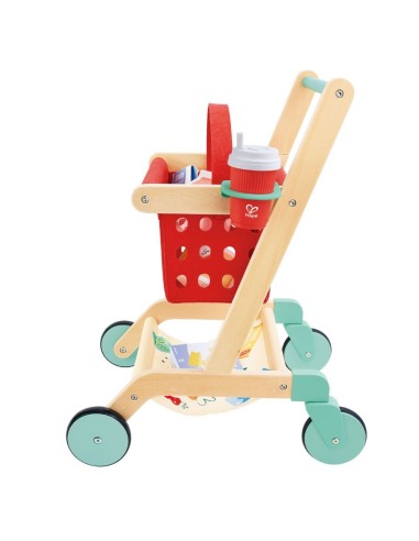 Carrito y cesta de la compra Hape 2 años+
