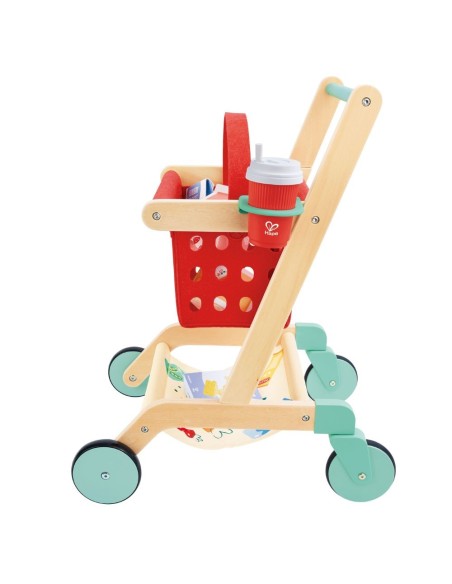 Carrito y cesta de la compra Hape 2 años+