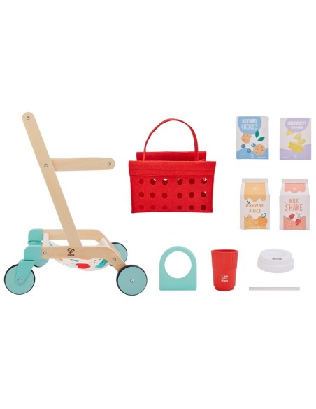 Carrito y cesta de la compra Hape 2 años+