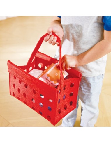 Carrito y cesta de la compra Hape 2 años+