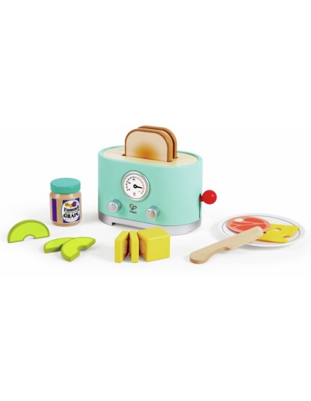 Tostadora Ding & Pop-up Hape 2 años+ | Juego de cocina infantil
