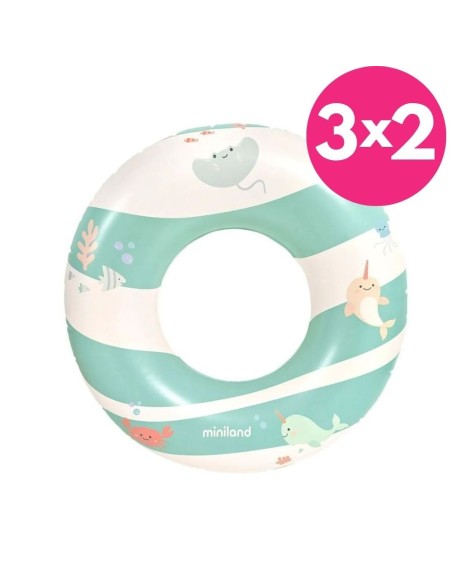 Flotador infantil 55 cm Miniland bebé piscina playa flotador niño verano