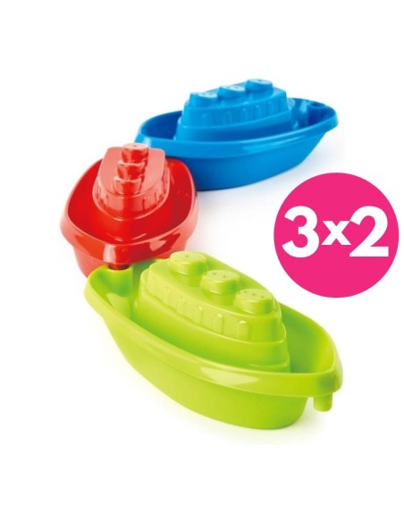 Barcos de Juguete Hape para Playa y Bano | Set Náutico Bebé +18 Meses