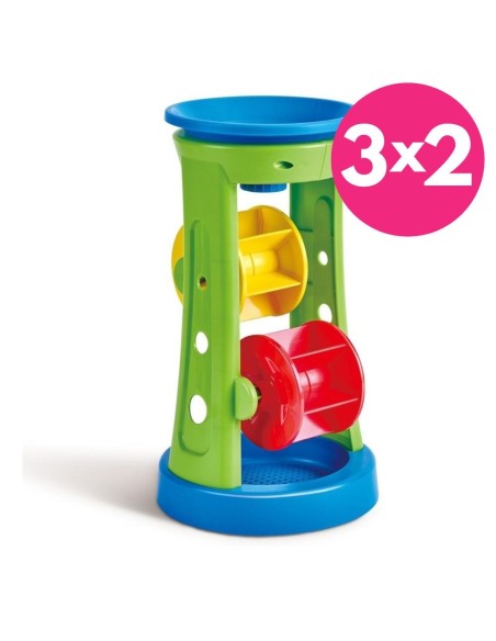 Doble Rueda de Arena y Agua Hape | Juguete de Playa y Bano +18 Meses