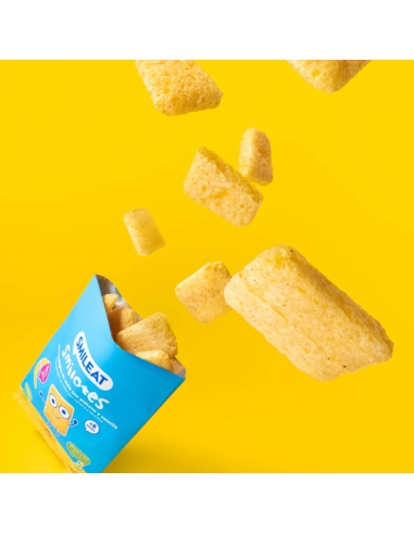 Smilotes Plátano y Vainilla ECO 25 g Smileat | Snack Ecológico Infantil +8 Meses