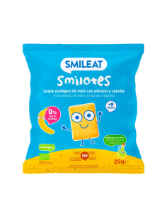 Smilotes Plátano y Vainilla ECO 25 g Smileat