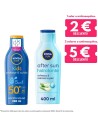 Pack Nivea Sun SPF50+ 200ml + After Sun hidratante 400ml protección y cuidado solar