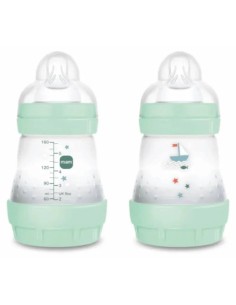 Biberón easy start anti-colic 160ml BRILLANTE azul Mam Baby